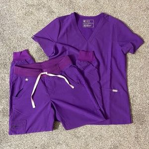 Figs Ultra Violet Scrub set S/XSP